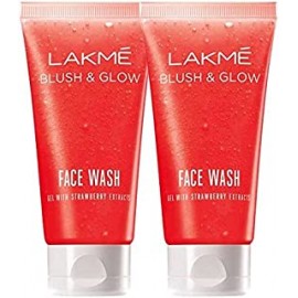 Lakme Clean Up Strawberry Face Wash 100g (Pack of 2)