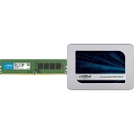 Crucial RAM 16GB DDR4 3200 MHz CL22 Desktop Memory CT16G4DFRA32A & MX500 250GB SATA 6.35 cm (2.5-inch) 7mm Internal SSD (CT250MX500SSD1)