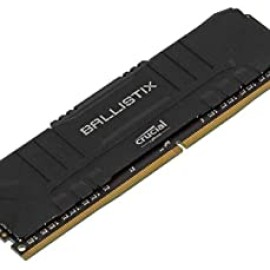 Crucial Ballistix 2666 MHz DDR4 DRAM Desktop Gaming Memory 8GB CL16 BL8G26C16U4W (White)
