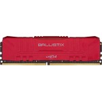 Crucial Ballistix 3000 MHz DDR4 DRAM Desktop Gaming Memory 16GB CL15 BL16G30C15U4R (Red), 100