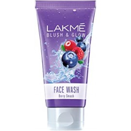 LAKMÉ Blush & Glow Berry Smash Gel Face Wash With Berries Extracts, 100g