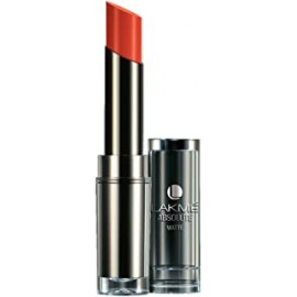 Lakme Absolute Matte Lipstick, Coral Flare, 3.7 g