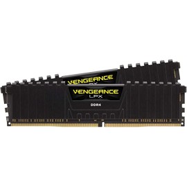 Corsair Vengeance LPX 16GB (2 X 8GB) DDR4 3000 (PC4-24000) C16 1.35V Desktop Memory - Black PC Memory CMK16GX4M2D3000C16