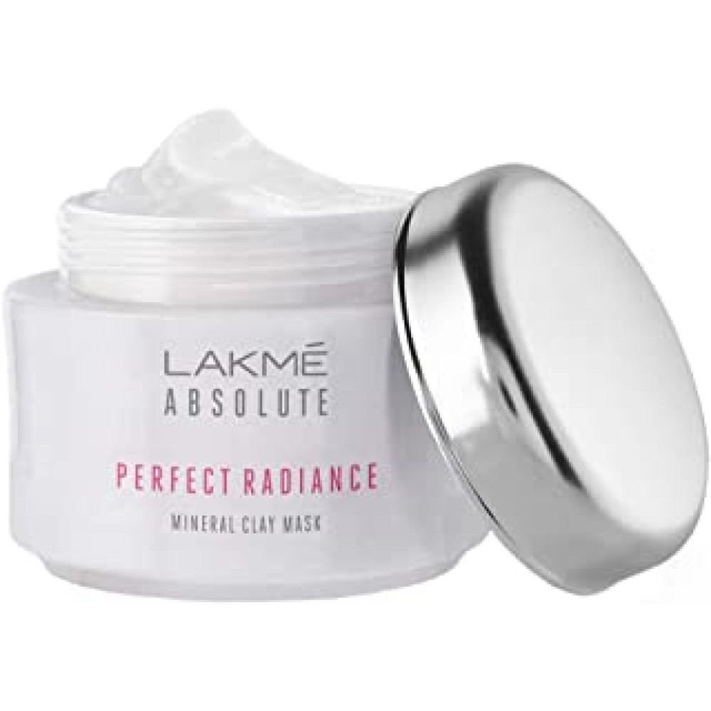 Lakme Absolute Perfect Radiance Mineral Clay Mask, 50 g