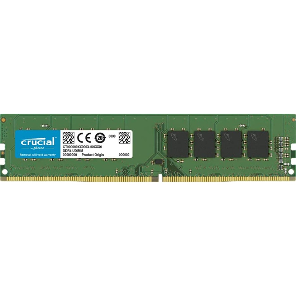 Crucial Basics 4GB DDR4 1.2v 2666Mhz CL19 UDIMM RAM Memory Module for Desktop, Green