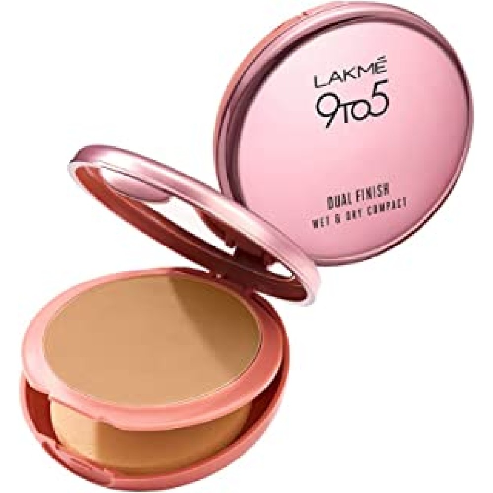 Lakme 9to5 Wet&Dry Compact 20 Nude, 9g