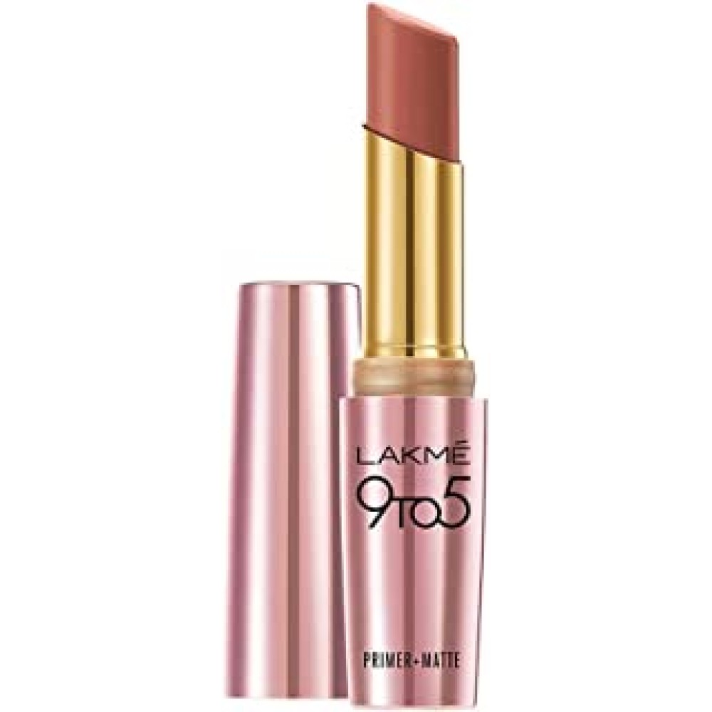 Lakme 9 To 5 Matte Lip Color, Nude Touch MP24, 3.6 g