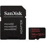 SanDisk Extreme 128GB microSDXC UHS-3 Card - SDSQXAF-128G-GN6MA [Newest Version]