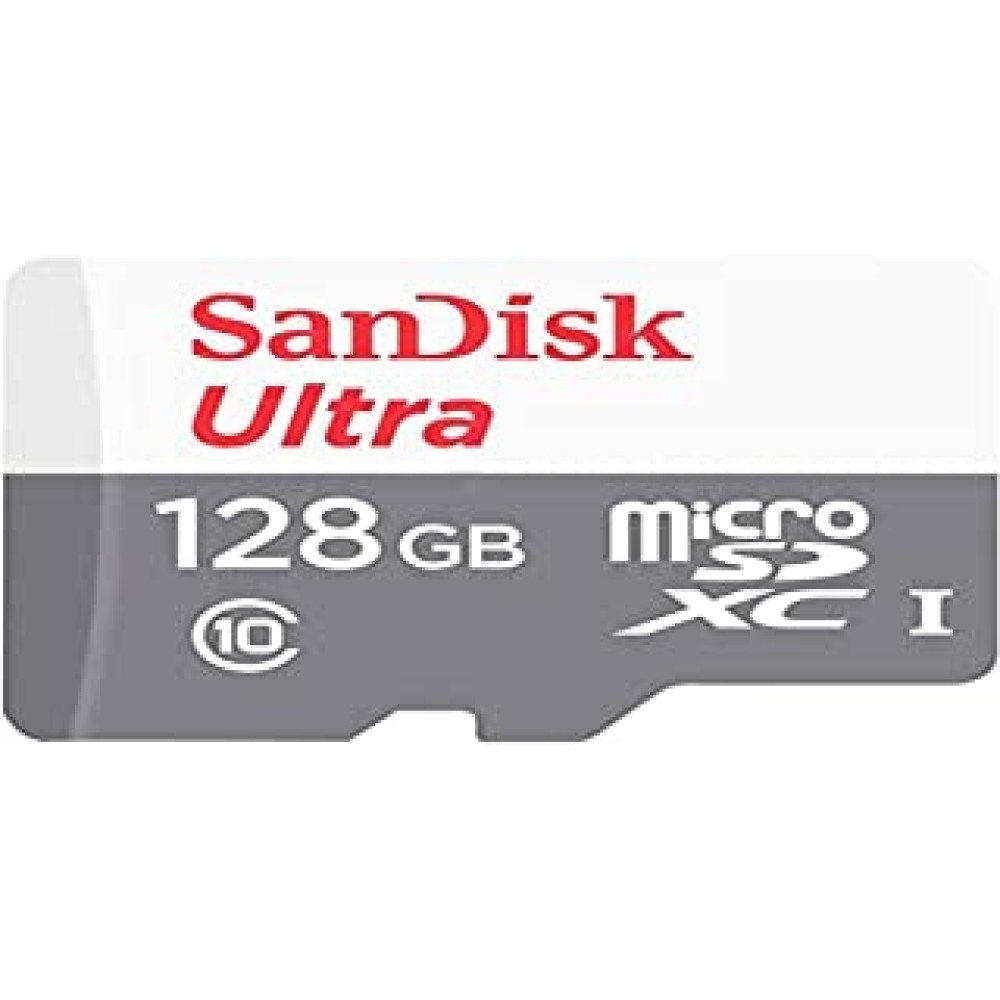 SanDisk Ultra 128GB 100MB/s UHS-I Class 10 microSDXC Card SDSQUNR-128G-GN6MN