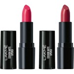 Lakmé Cushion Matte Lipstick Kit  (Pink Ruby, Red Blaze 9 g)