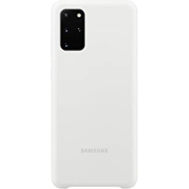 Samsung Galaxy S20+ Plus Case, Silicone Back Cover - White (US Version with Warranty) (EF-PG985TWEGUS)