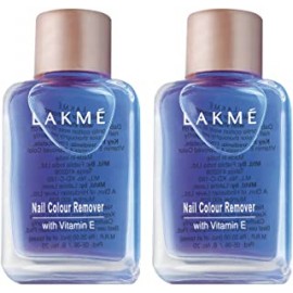 Lakmé Nail Color Remover, 27ml (Pack of 2)