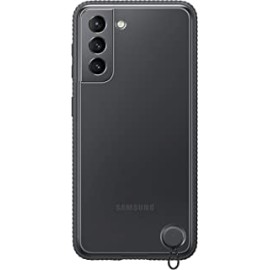 Samsung Galaxy S21 Case, Clear Protective Cover - Black (US Version )