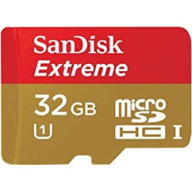 Sandisk 32GB Extreme MicroSDHC UHS-I Card (SDSDQXL-032G-A46A)