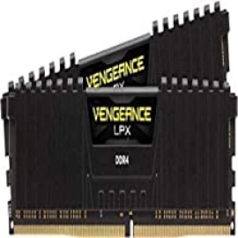 Corsair Vengeance LPX 32GB (2 x 16GB) DDR4 DRAM 3600MHz C18 AMD Ryzen Memory Kit - Black