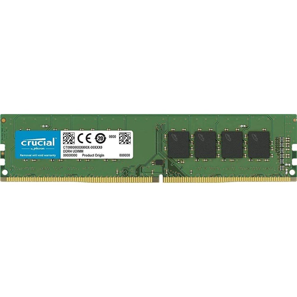 Crucial 16GB Single DDR4 2666 MT/s (PC4-21300) DR x8 DIMM 288-Pin Memory - CT16G4DFD8266