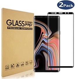 Samsung Galaxy Note 9 Screen Protector, [HD Clear][9H Hardness][Anti-Bubble] Tempered Glass Screen Protector Compatible with Samsung Galaxy Note 9 [2-Pack]