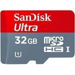 SanDisk Ultra 32GB Class 10 UHS-I microSDHC Card with Adapter