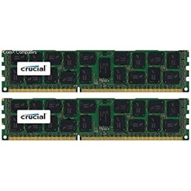 Crucial 32GB Kit (16GBx2) CT2K16G3ERSLD4160B 240-pin DIMM DDR3 PC3-10600 Memory Module
