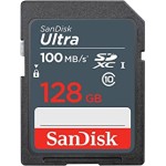 Sandisk 128GB Ultra SDXC UHS 1 Memory Card 100 Mbs