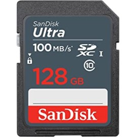 Sandisk 128GB Ultra SDXC UHS 1 Memory Card 100 Mbs