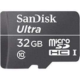 Sandisk Ultra microSDHC UHS-I 32GB Class 10 Memory Card 30 MB/s Without Adapter