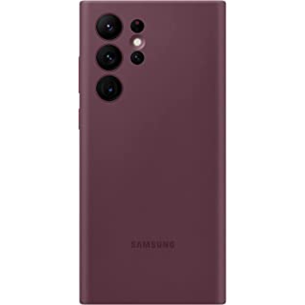 Samsung Official S22 Ultra Silicone Cover Burgundy
