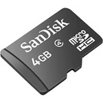 SanDisk 4GB Class 4 microSDHC Memory Card (SDSDQM-004G-B35)