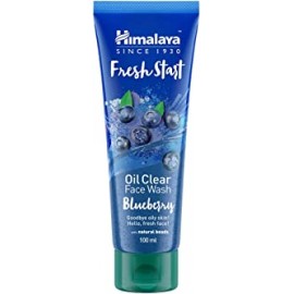 Himalaya Fresh Start Oil Clear Face Wash, Blueberry, 100ml