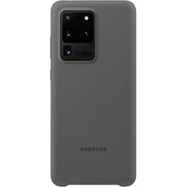 SAMSUNG Galaxy S20 Ultra Case, Silicone Back Cover - Gray (US Version with Warranty) (EF-PG988TJEGUS)