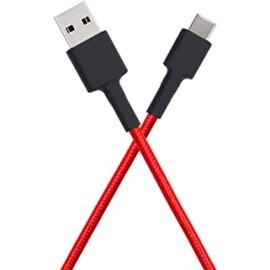 MI Braided USB Type-C Cable for Charging Adapter (Red)