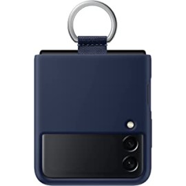 Samsung Original Flip 3 Silicone Cover with Ring (Navy)