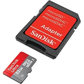 Sandisk SDSDQUA-032G-A46A Ultra 32GB micro SDHC Flash Card With Adapter