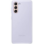 Samsung Galaxy S21 Case, Protective Smart LED Back Cover - Violet (US Version)