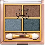 Lakmé 9 to 5 Eye Color Quartet Eye Shadow, Smokey Glam, 7 g