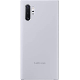 Samsung For Samsung Galaxy Note 10+ Case, Silicone Back Protective Cover - Silver (US Version with Warranty)