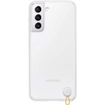 Samsung Galaxy S21 Case, Clear Protective Cover - White (US Version )