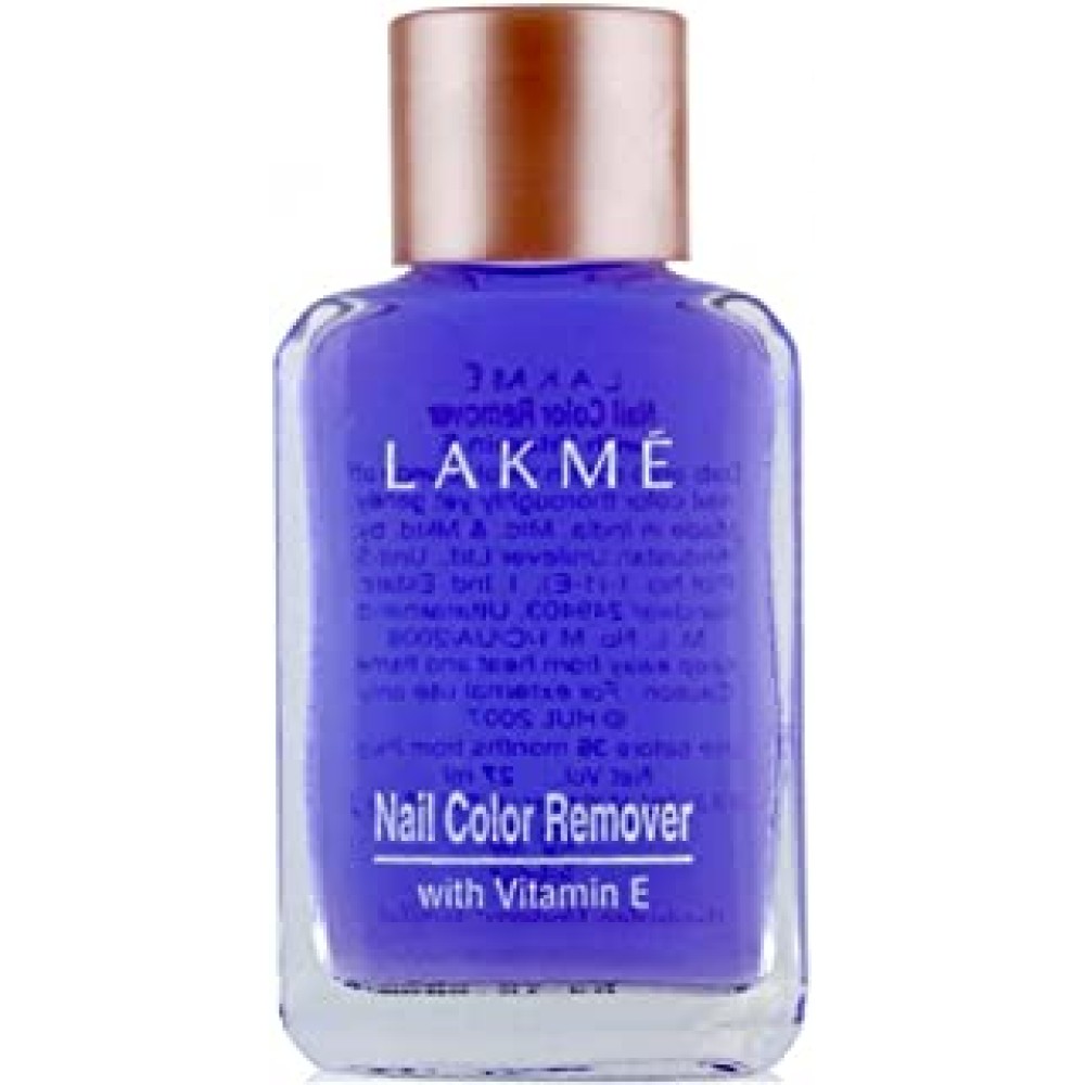 Lakmé Nail Color Remover, 27ml (Pack of 3)