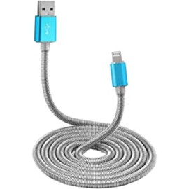 PTron Falcon USB 1.5A Data Cable - 3.2 Feet (1 Meter) - (Blue)