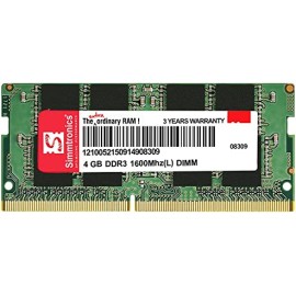 SIMMTRONICS SO-DIMM RAM DDR3 4 GB 1600Mhz(L)