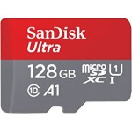 SanDisk 128GB Ultra microSDXC UHS-I Memory Card with Adapter - 120MB/s, C10, U1, Full HD, A1, Micro SD Card - SDSQUA4-128G-GN6MA