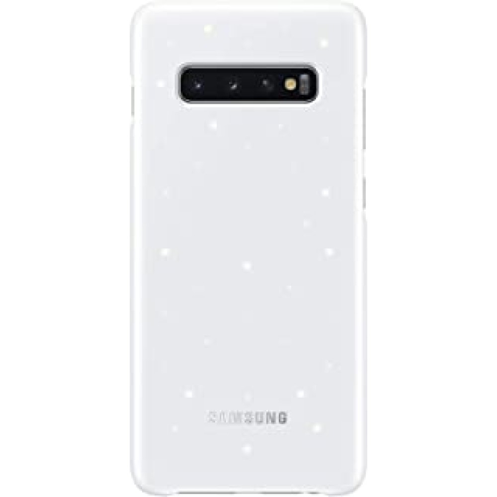 Samsung Galaxy S10+ LED Back Case, White