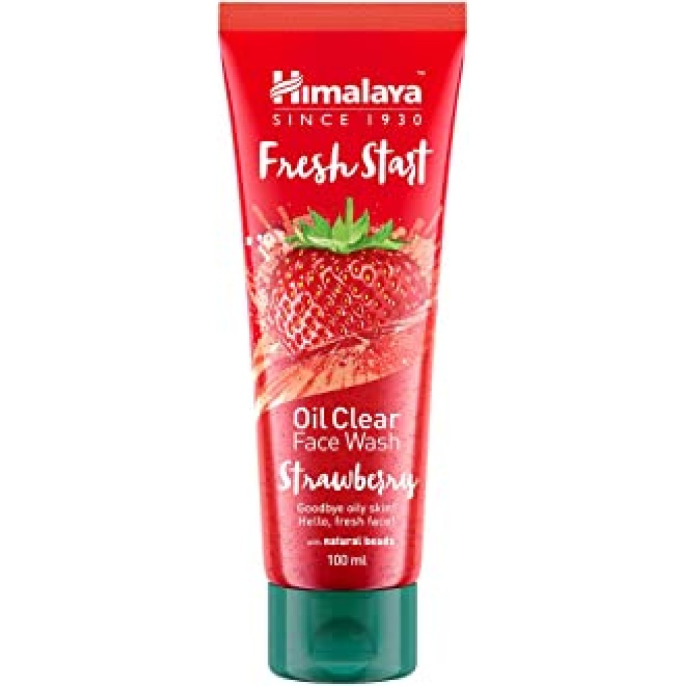 Himalaya Fresh Start Oil Clear Face Wash, Strawberry, 100ml