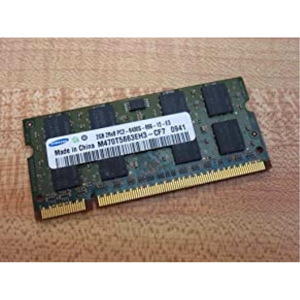 Samsung M470T5663EH3-CF7 2GB DDR2 PC2-6400 800MHz 200 pin DDR2 SODIMM