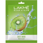 Lakme Blush & Glow Kiwi Sheet Mask, 25 ml