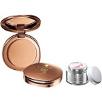 Lakme Absolute Perfect Radiance Skin Brightening Day Creme, Light, 50g And Lakme 9 to 5 Flawless Matte Complexion Compact, Melon, 8g