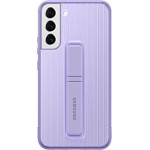Samsung Galaxy S22+ Protective Standing Cover, High Protection Phone Case, 2 Detachable Kickstands, 2 Viewing Angles, US Version, Lavender