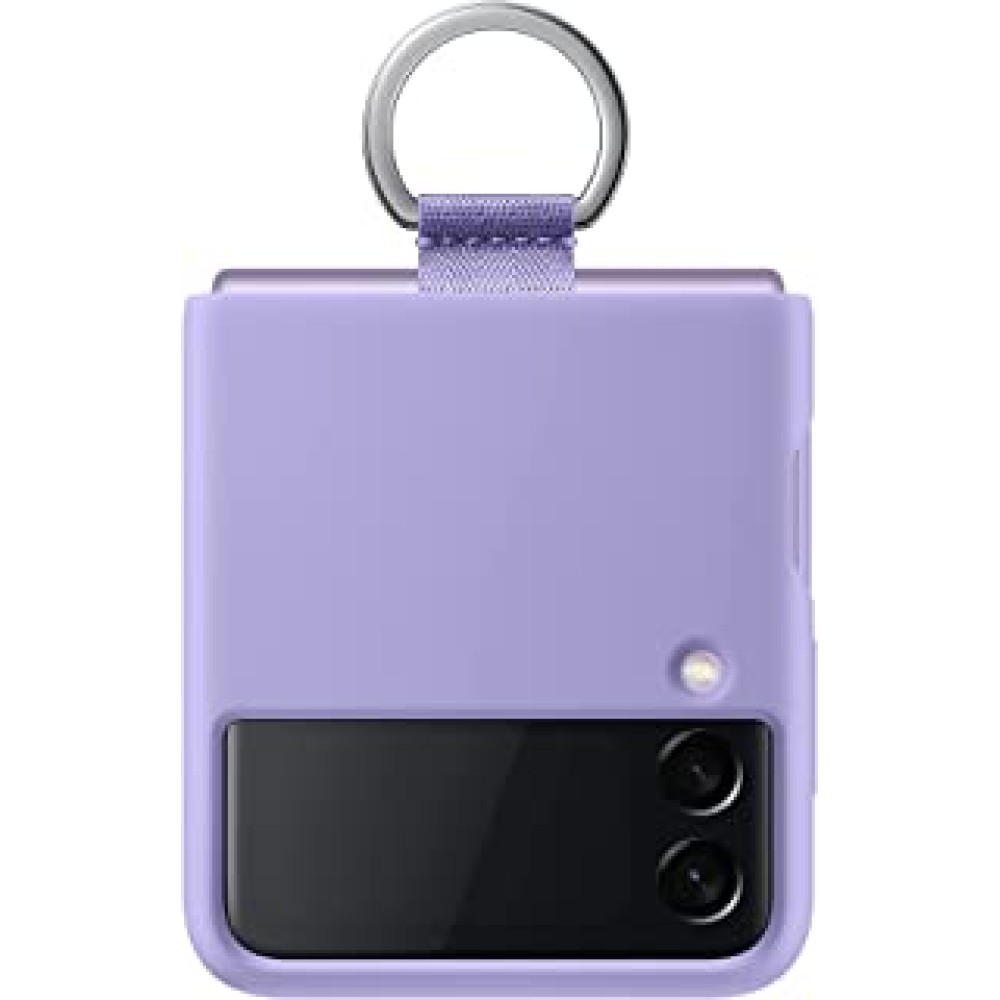Samsung Original Flip 3 Silicone Cover with Ring (Lavender)