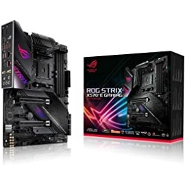 ASUS AMD X570 ATX Gaming Motherboard with PCIe 4.0, 2.5 Gbps and Intel Gigabit LAN, Wi-Fi 6 (802.11ax), 16 Power Stages, Dual M.2 with heatsinks, SATA 6Gb/s, USB 3.2 Gen 2 and Aura Sync RGB Lighting