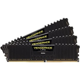 Corsair Vengeance LPX 64GB (4x16GB) DDR4 2666 C16 Desktop Memory Kit for DDR4 Systems